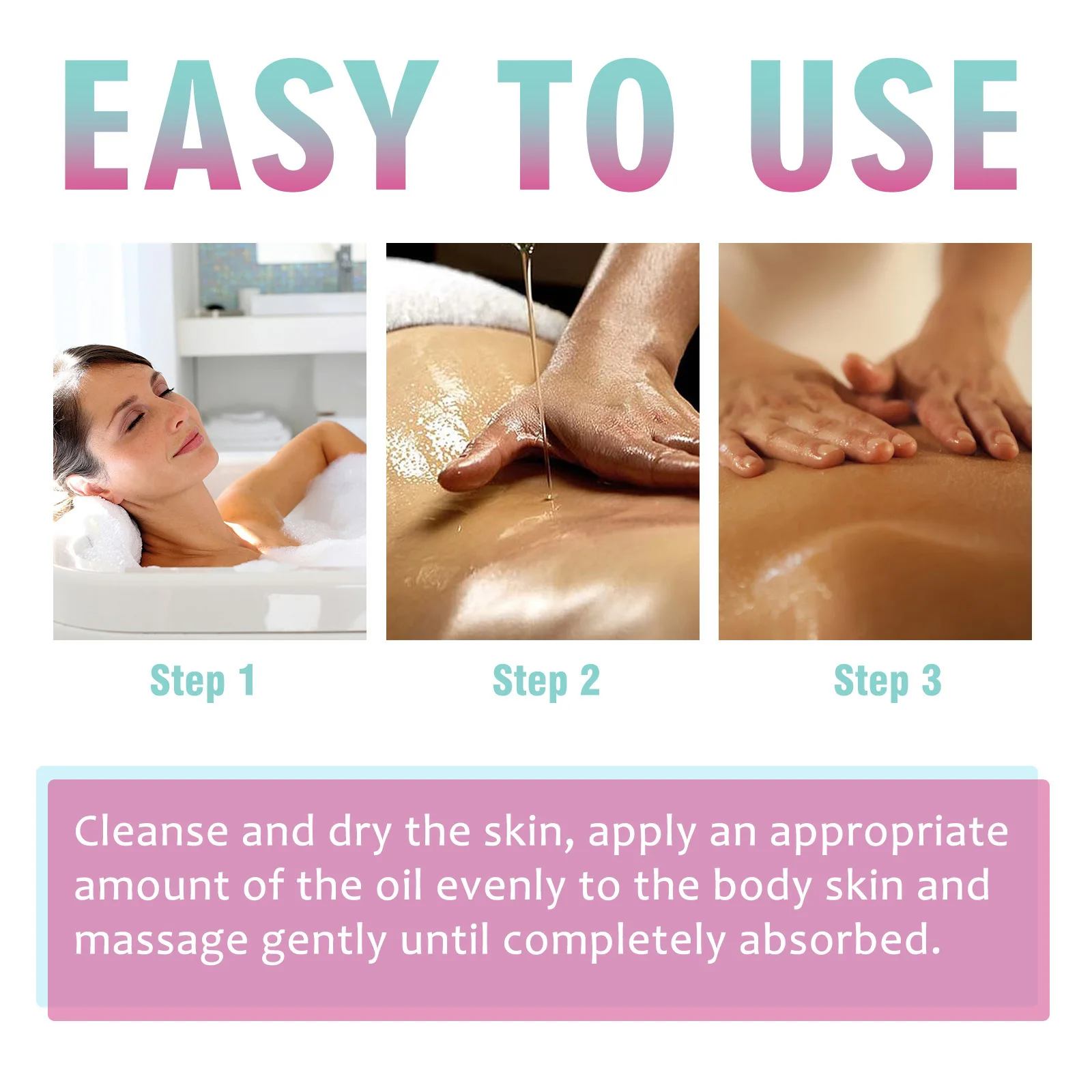 EELHOE Body Care Essential Oil Nourish Epidermis Massage Skin Improve Roughness Relieve Dryness Body Moisturizing Essential Oils