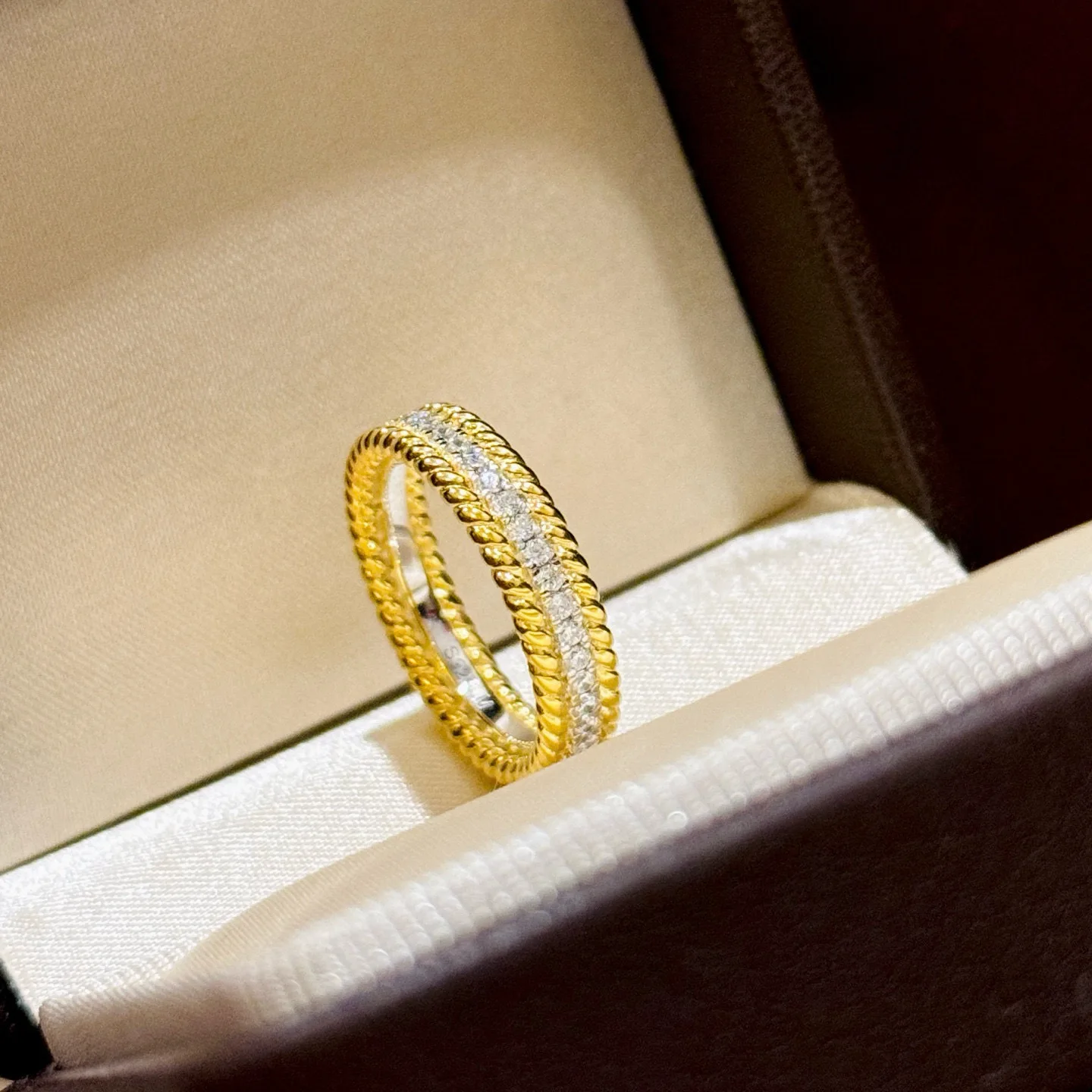 

Кольцо из 100% стерлингового серебра 925 пробы с цирконием AAA и бисером для женщин, ювелирные изделия