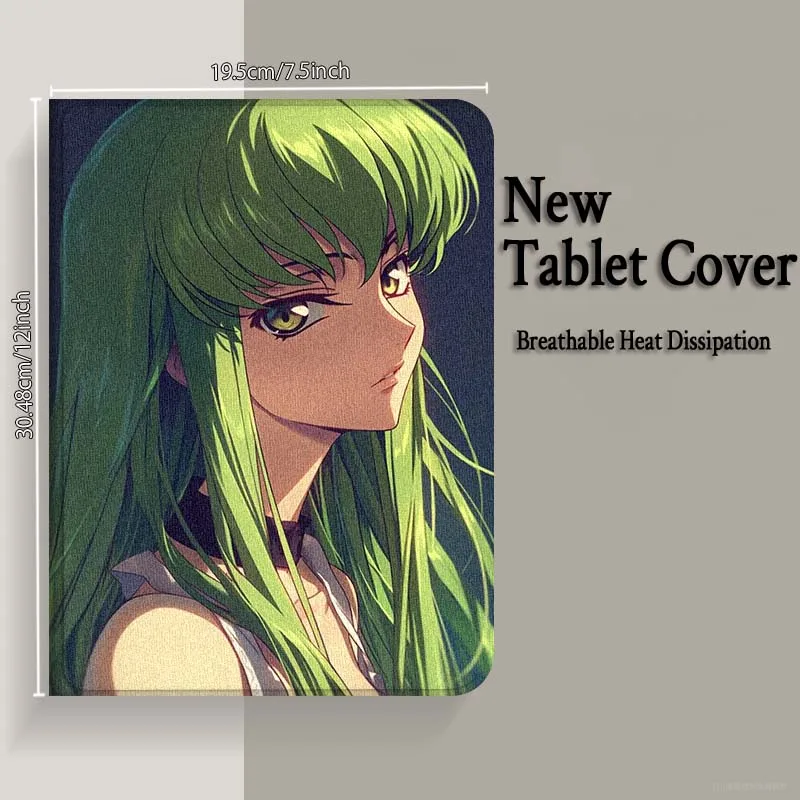 حافظة كمبيوتر لوحي Code Geass الشهيرة لهاتف Xiaomi Redmi Mi Pad 4 5 6 6s 7 7s SE Pro 2 11 Plus Max 12.4 11 11.2 12.5 8.7 بوصة #4