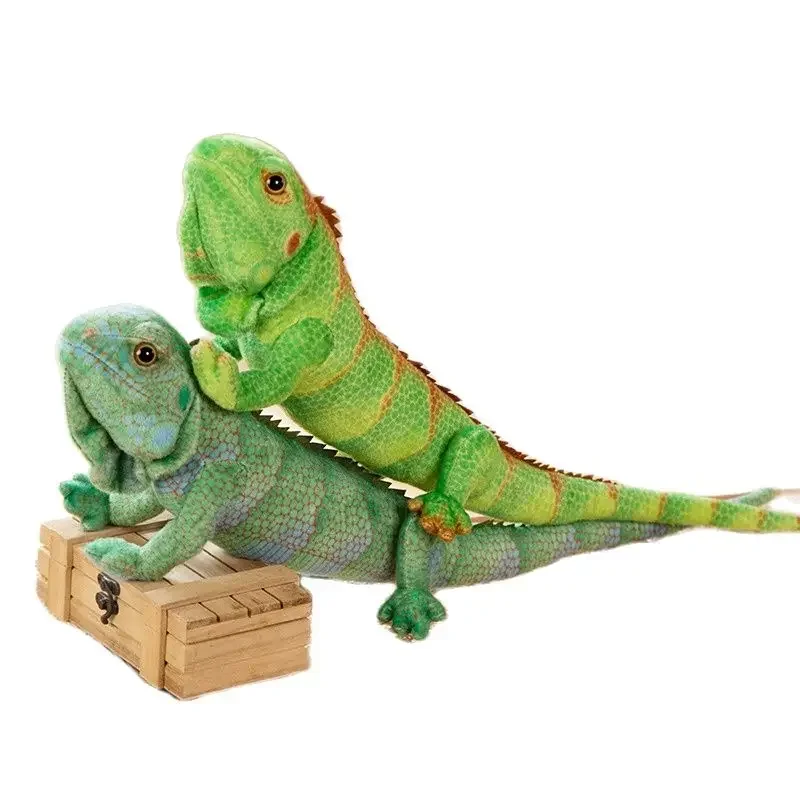 65cm/95cm New Styles Simulation Lizard Plush Toys Real Like Lacertid Stuffed Soft Animal Toy Room Car Decor Gift for Girls Boys