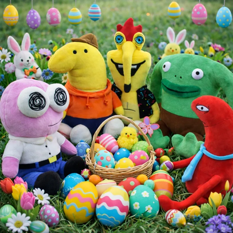 

Новая плюшевая кукла «Улыбающиеся друзья» из аниме, мягкая игрушка, милый мультяшный плюш, подарок на день рождения для детей, украшение для дома и комнаты, коллекционная вещь