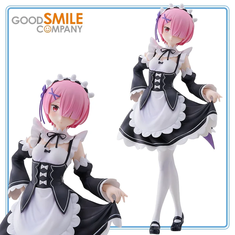 

GOOD SMILE COMPANY Original Re:Zero Kara Hajimeru Isekai Seikatsu Ram Pop Up Parade L Anime Cartoon Model Decoration Gifts Toys
