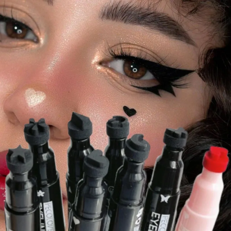 Seal Eyeliner, Liquid Eyeliner, Waterproof and Quick Drying, Multiple Choices, Eye Cosmetics Eyeliner Stamp  Eye Liner