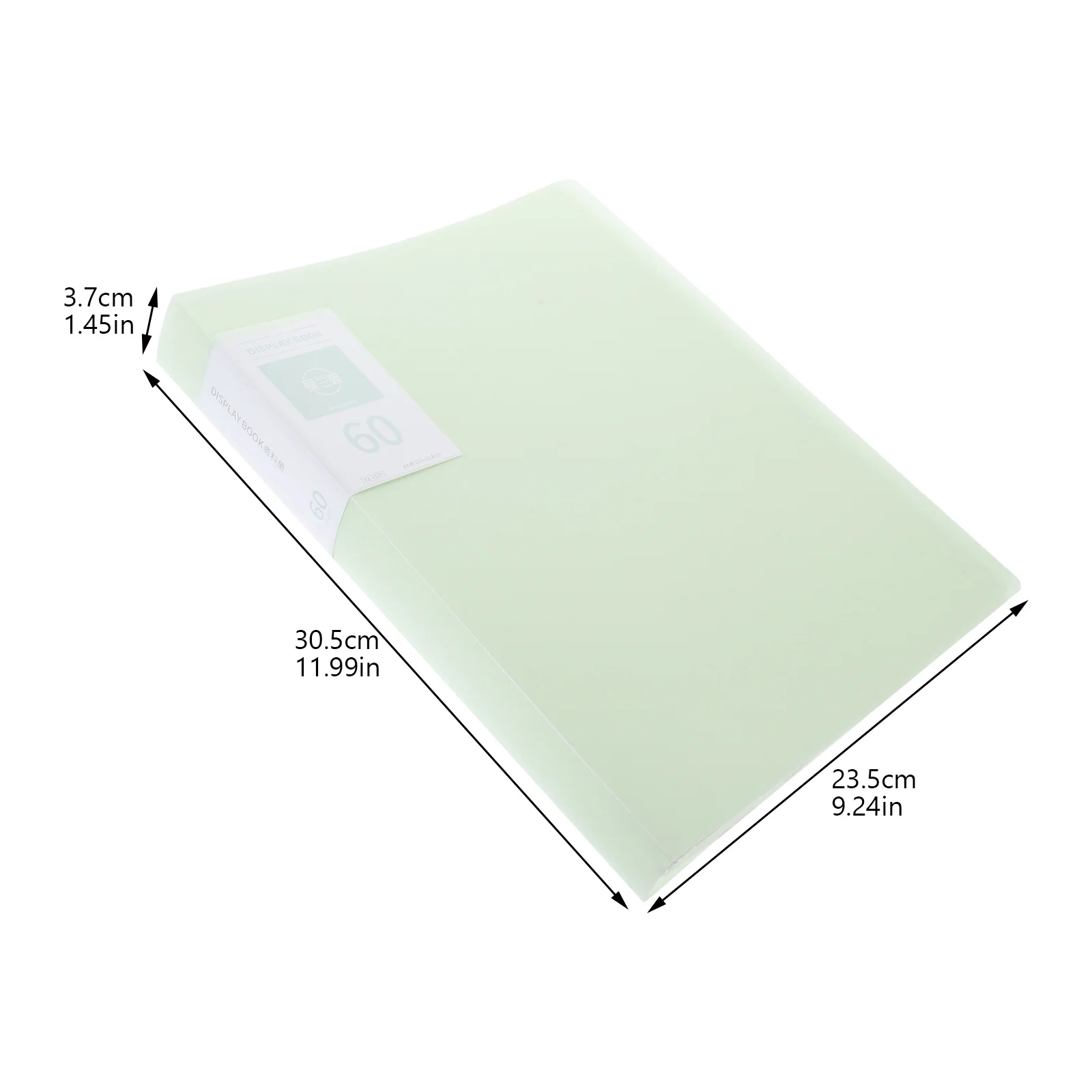 Transparent File Folder For Documents Storage Organizer Plastic Document Folder Office School Artwork Presentation Binder