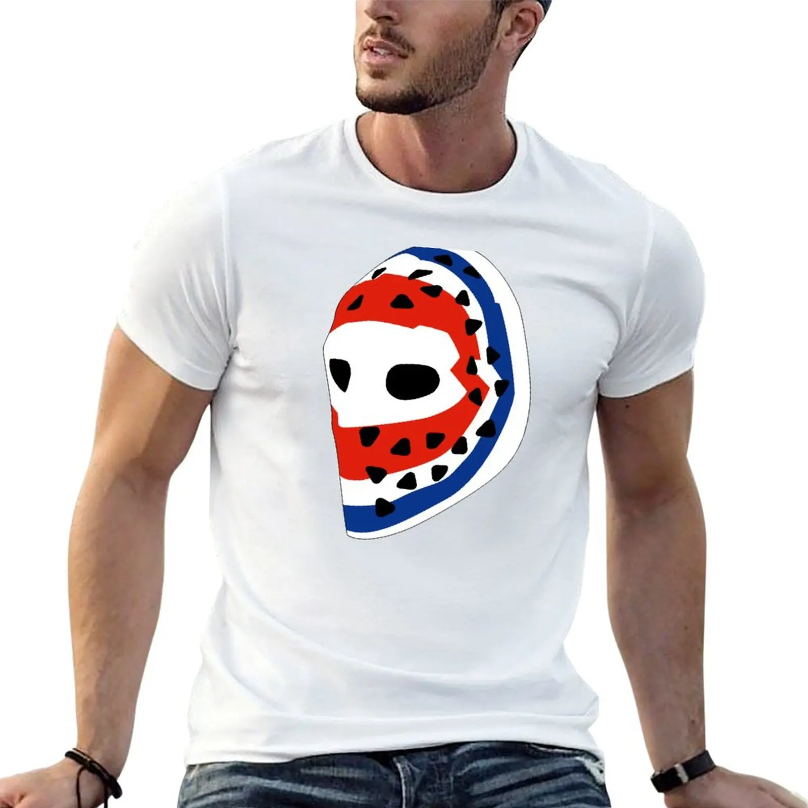 

Футболка с маской Кена Драйда, мужская хлопковая футболка, мужская повседневная футболка