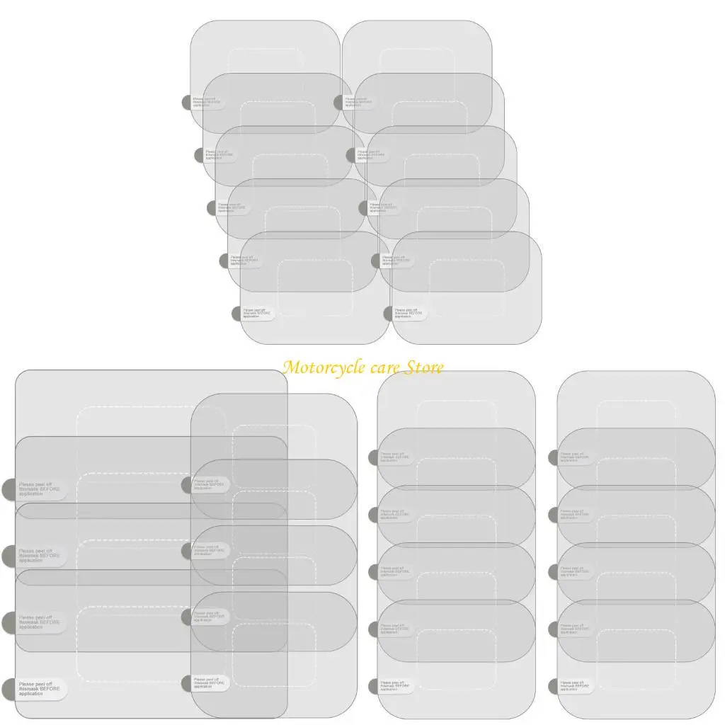 Electrostatic Films For Dashboard Cameras Windshield Mount Dashcam Stability Transparent Antifall Clear Adhesive Sticker