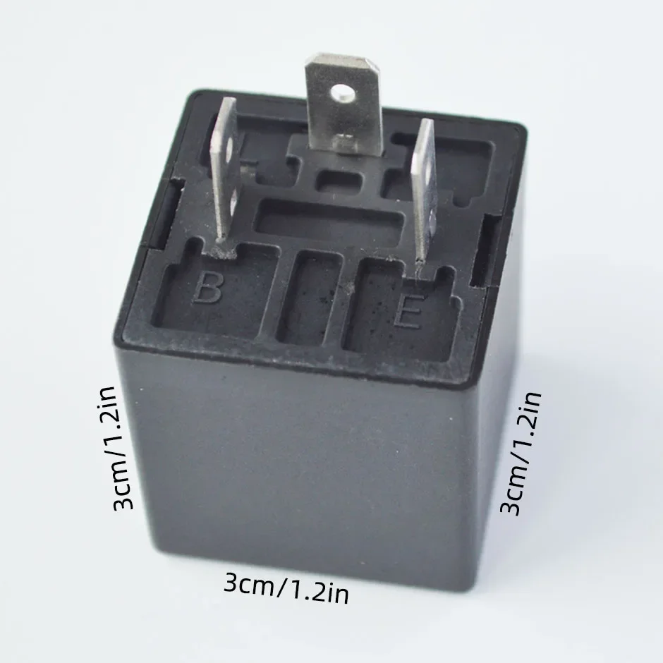 

QXNY 3-Pin CF13 JL-02 0.02A 20A 12V Car Flasher Relay for LED Fix Turn Signal Hyper Flash