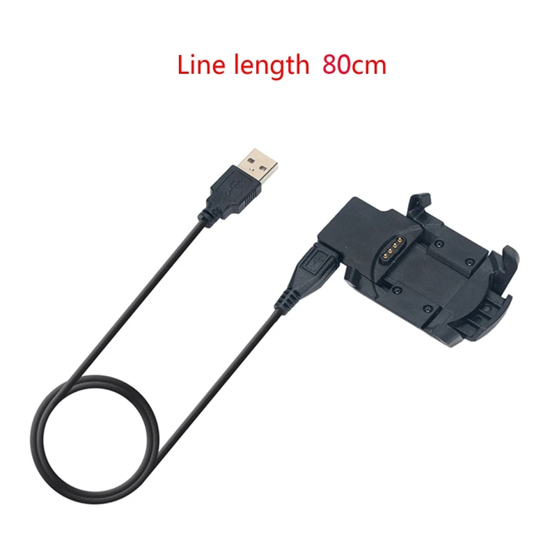 Charger Power Adapter for for Fenix 3/for HR Quatix 3 USB Charging Cradle Wire Dock Cable Bracket Stand Smartwatch Hold