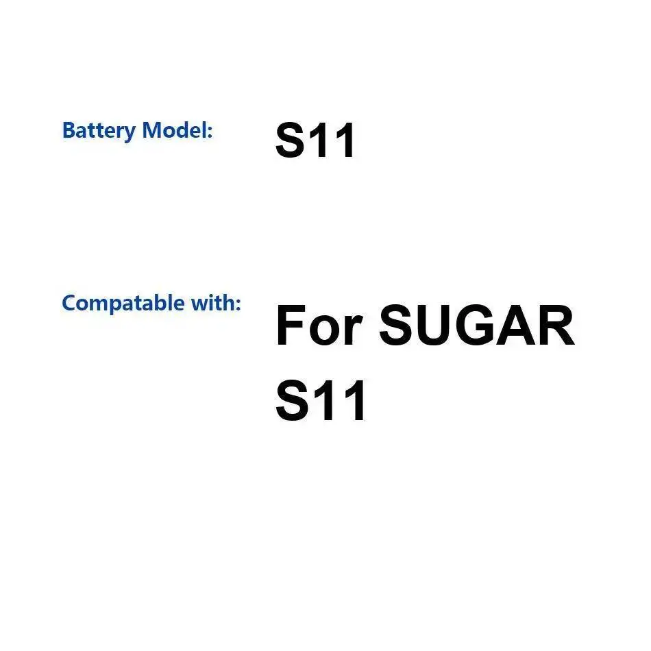 

Mobile Phone Battery For Sugar S11 3000Mah High Performance
