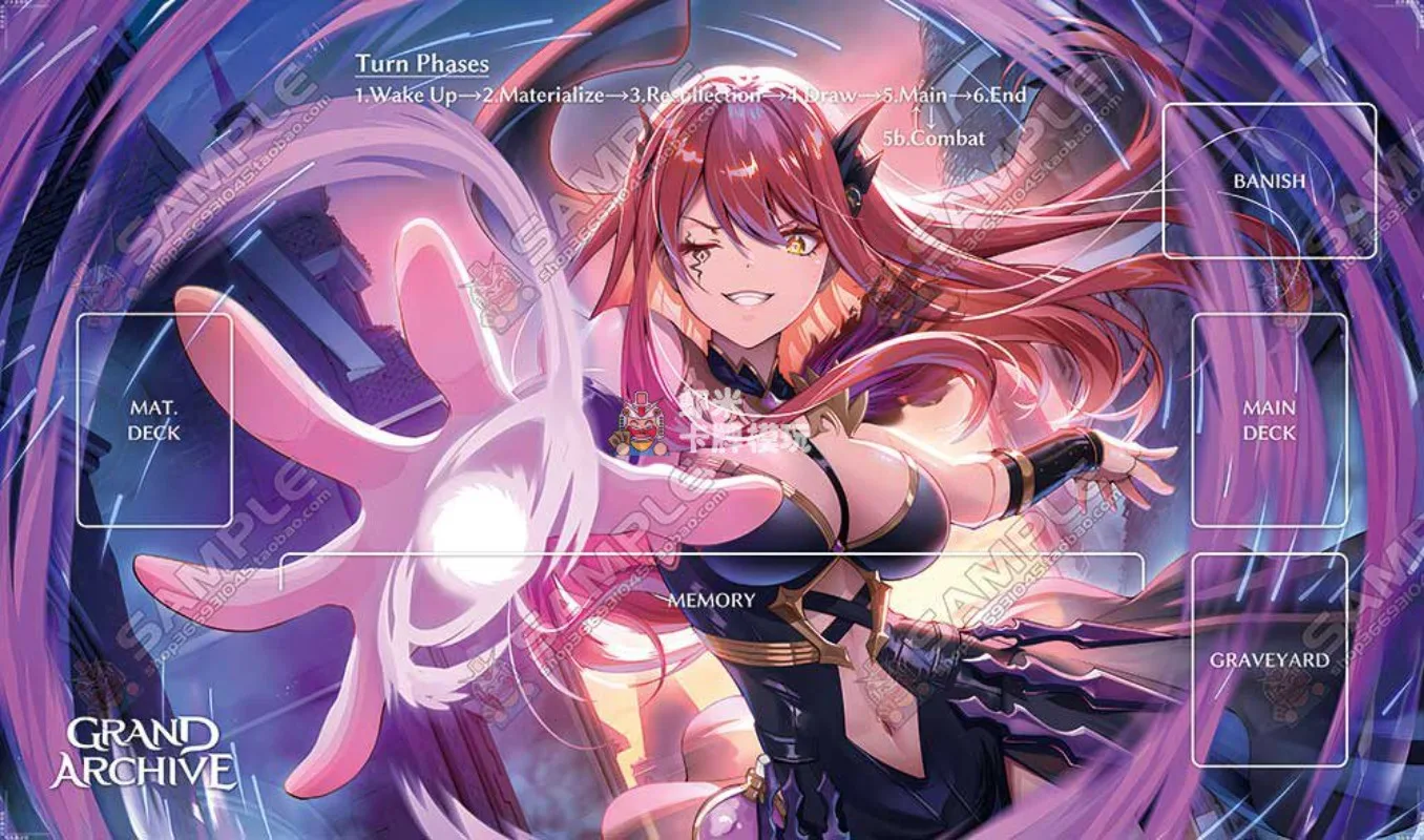 Grand Archive Tristan Series 600x350mm Card Grid Single Player