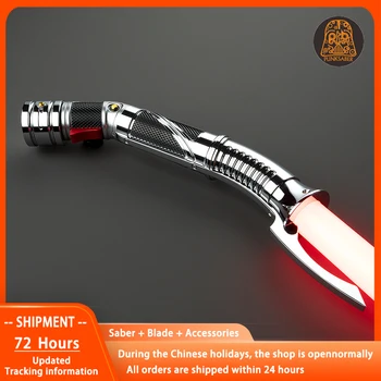 PunkSaber spada Laser Neopixel spada Laser Jedi pesante duello sensibile liscio infinito che cambia che colpisce i giocattoli della sciabola della luce del suono
