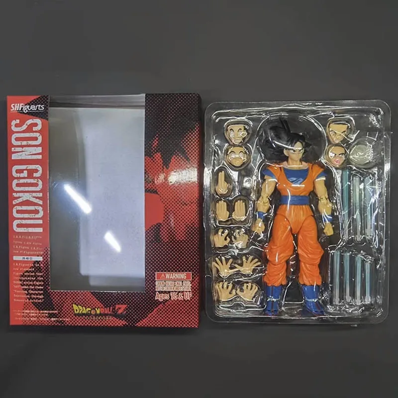 

Son Goku Dragon Ball Z Sh Figuarts Super Saiyan SHF Figurine Goku SSJ Action Figure Anime Peripheral Collection Model Toys Gift