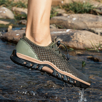 Mens Beach Water Sport River Trekking Shoes Breathable Outdoor Quick-Drying Wading Diving Riding Hiking Mountaineering Shoes
