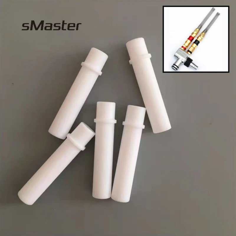 

Smaster 20/50PCS 377724 PTFE Replacement Insert Sleeve Venturi for Gema IG02 Powder Pump Electrostatic Sprayer