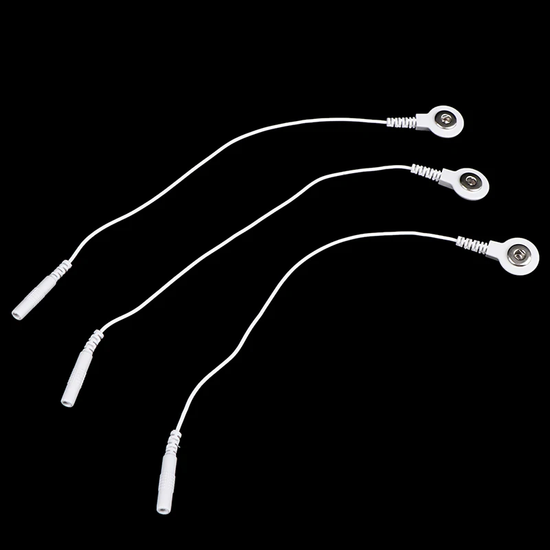 10pcs Electrode Lead Wires Adapter Cables Treatment Instrument Conversion Line