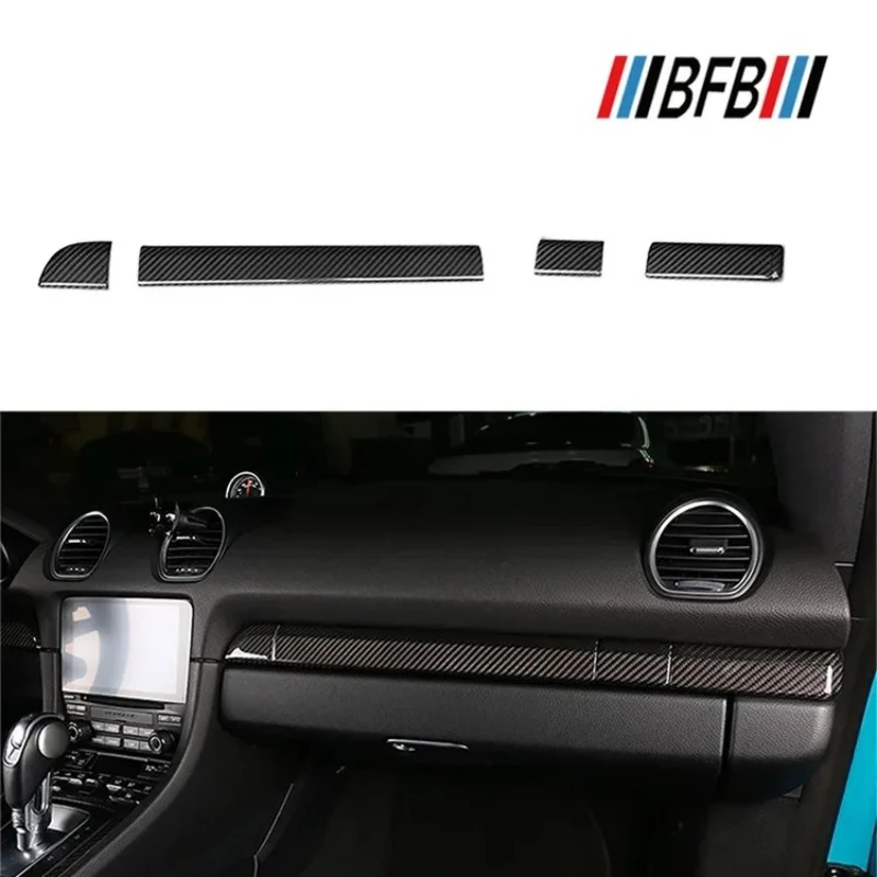 

For Porsche 991 911 Dry Carbon Fiber 2011-2018 Interior Central Control Panel Instrument Trim Door Side Modification Accessories