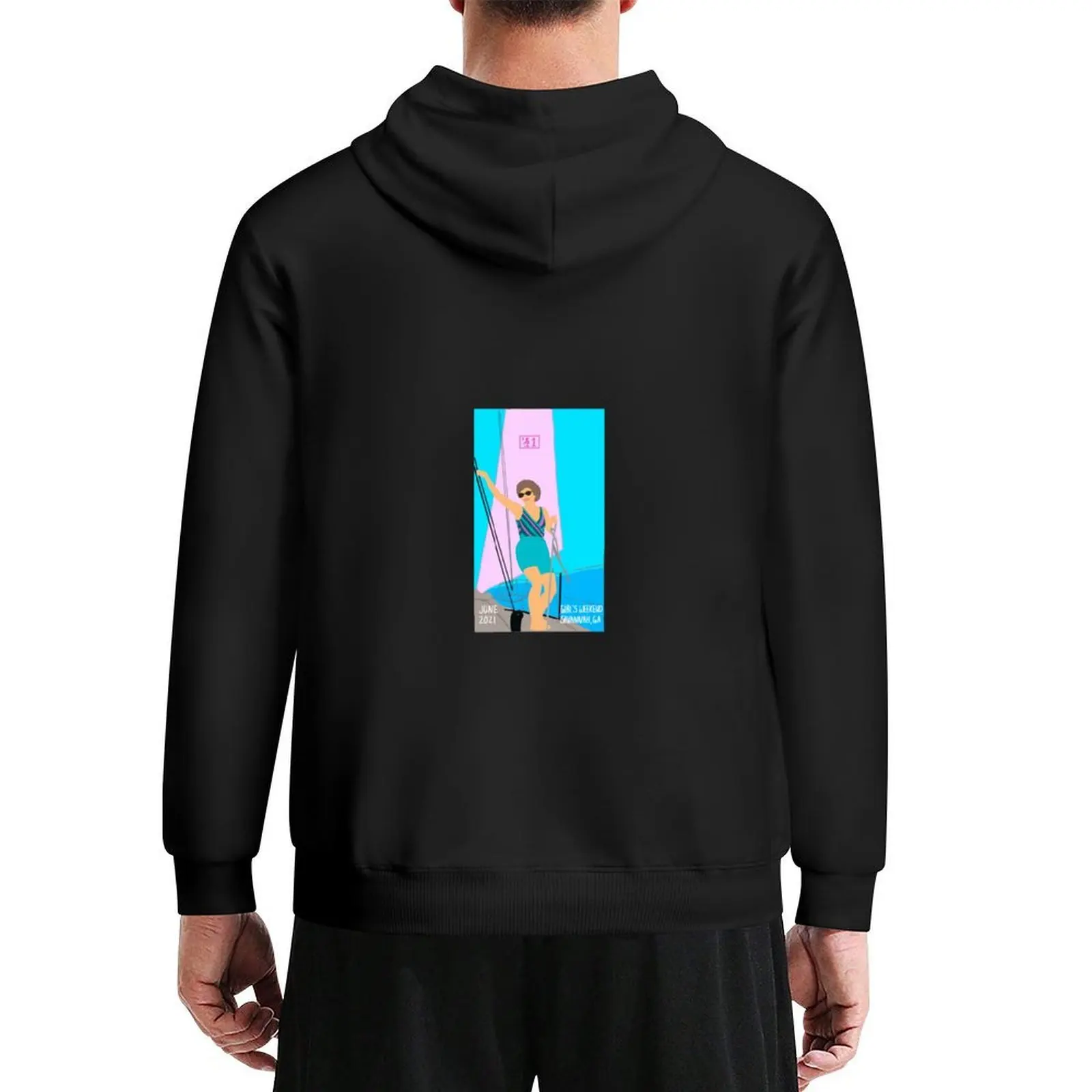 

80th birthday trip Hoodie male clothes men's clothes korean clothes winter man hoodie