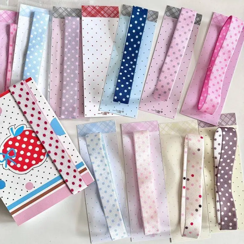 Adjustable Notebook Straps Loose-leaf Notebook Cute Star Elastic Strap DIY Decoration Scrapbooking Band for Scrapbookin