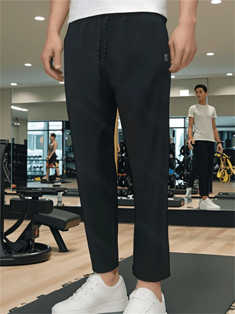2026 Summer Casual Long Pants: Waterproof, Quick-Drying, Thin Fabric with Zipper Pockets