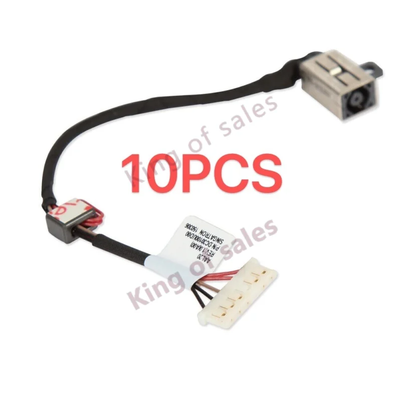 10PCS DC Power Jack Cable For Dell Inspiron 15-5000 5551 5555 KD4T9 DC30100UD00