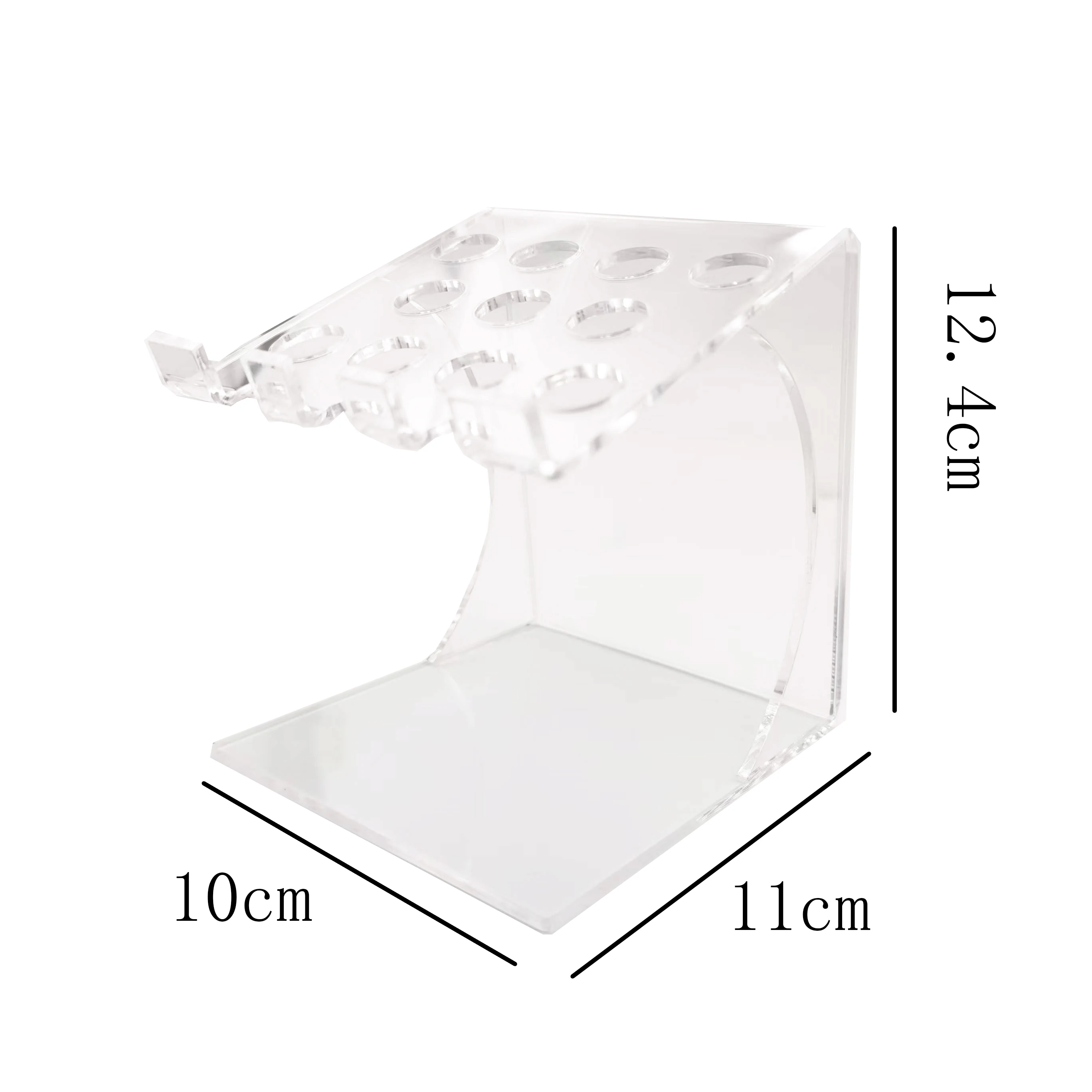 Syringe Acrylic Organizer 1Pc Case Composite Resin Holder 11 Holes Laboratory Dental Clinic Supplies