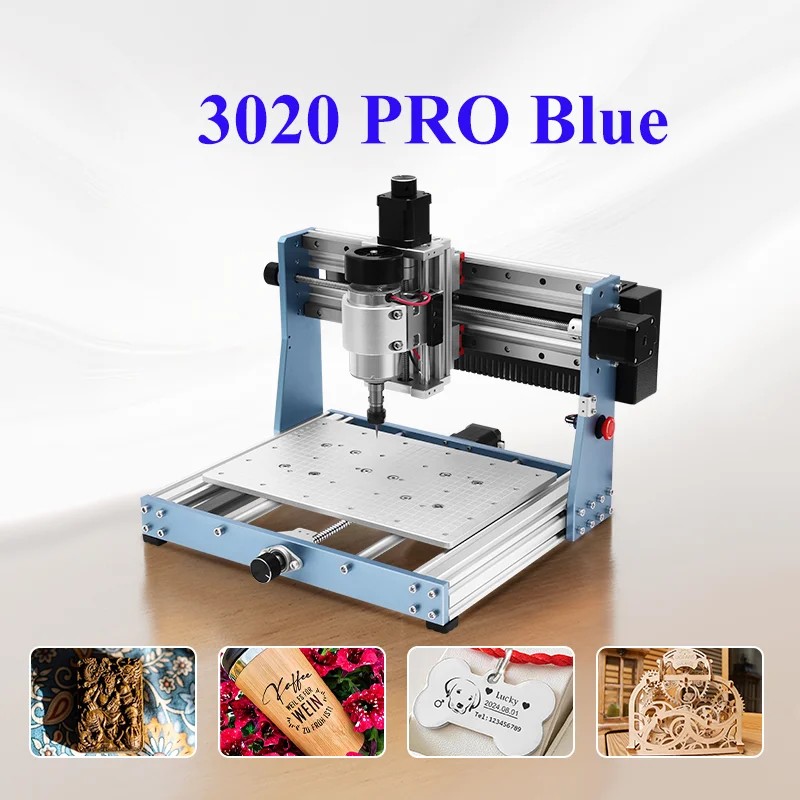 TWOWIN CNC 3020 Pro Blue Laser Engraver 300W Metal Engraving Machine With Offline Control DIY Milling Machine Wood Router