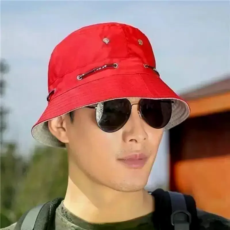 Women’s Fashion Fisherman Hat UV Protection Wide Brim Outdoor Mountaineering Hiking Cap for Summer Versatile Use