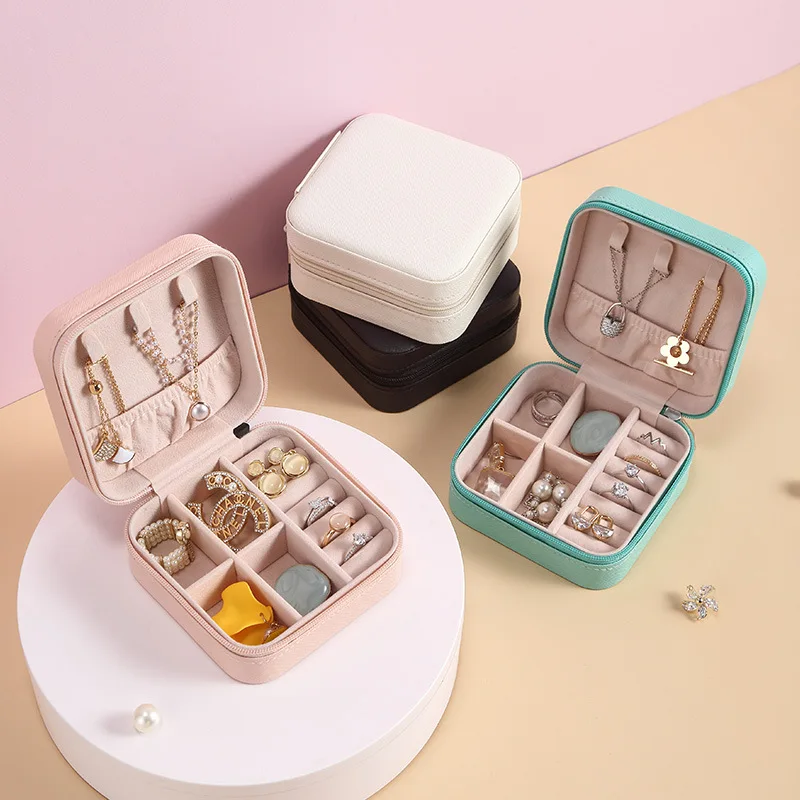 Jewelry box, ornament box, ring box, earring, necklace, stud storage bag, jewelry box
