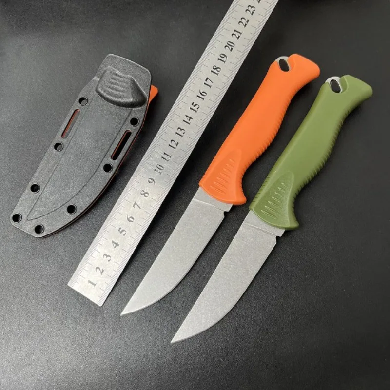 

BM15505 Straight Fixed Blade Knife CPM-154 Blade Grivory Handle Tactical Camping Hunting Hiking EDC Survival Tool Knives