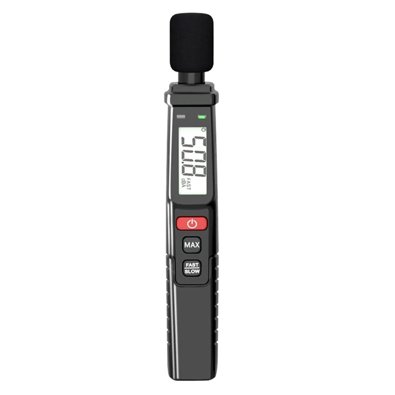 

Digital Noise Meter Sound Level Meter Handheld DB Meter A-Weighted 30-130Db Audio Measuring Instrument Decibel Monitor