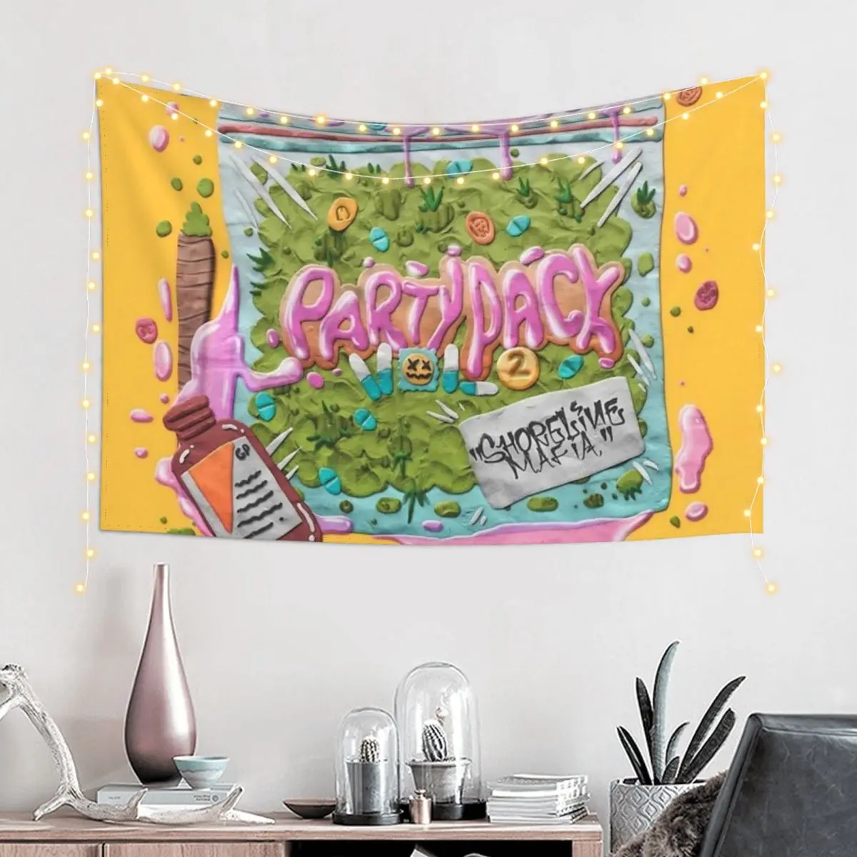 Sixsam Shoreline American Tour 2019 Tapestry Aesthetic Room Decoration Decorative Wall Tapestry