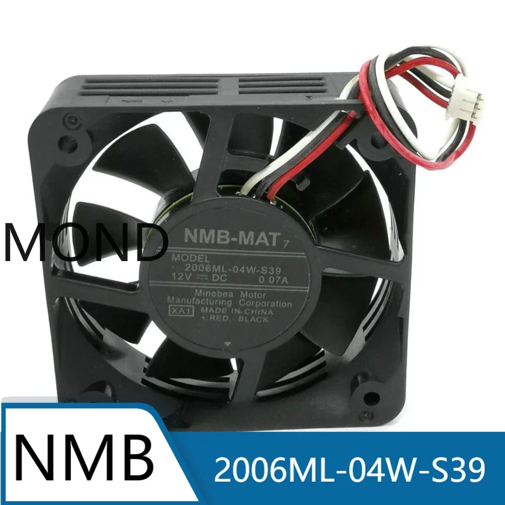 

2006ML-04W-S39 Server Fan for NMB NMB-MAT High Air Flow Axial CPU Power Supply Inverter Cooling Fan 5010 5CM 12V 0.07A