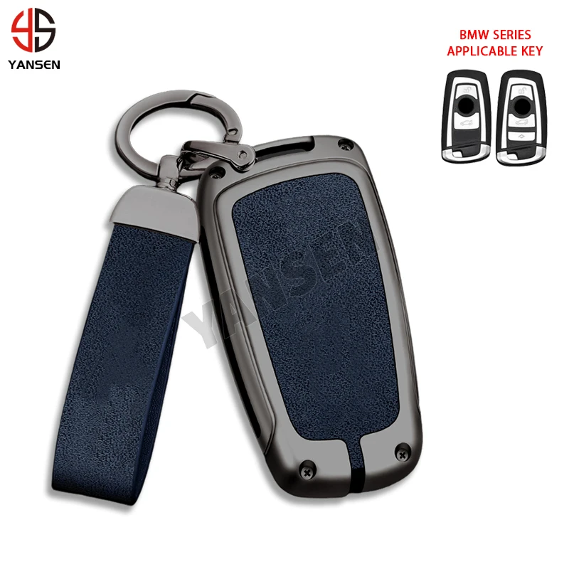 

Alloy Metal Key Case For BMW F Series 3 5 7 Series 2009 - 2016 E90 E92 E93 X5 F10 F20 F30 F40 Remote Key Case Cover Key Bag