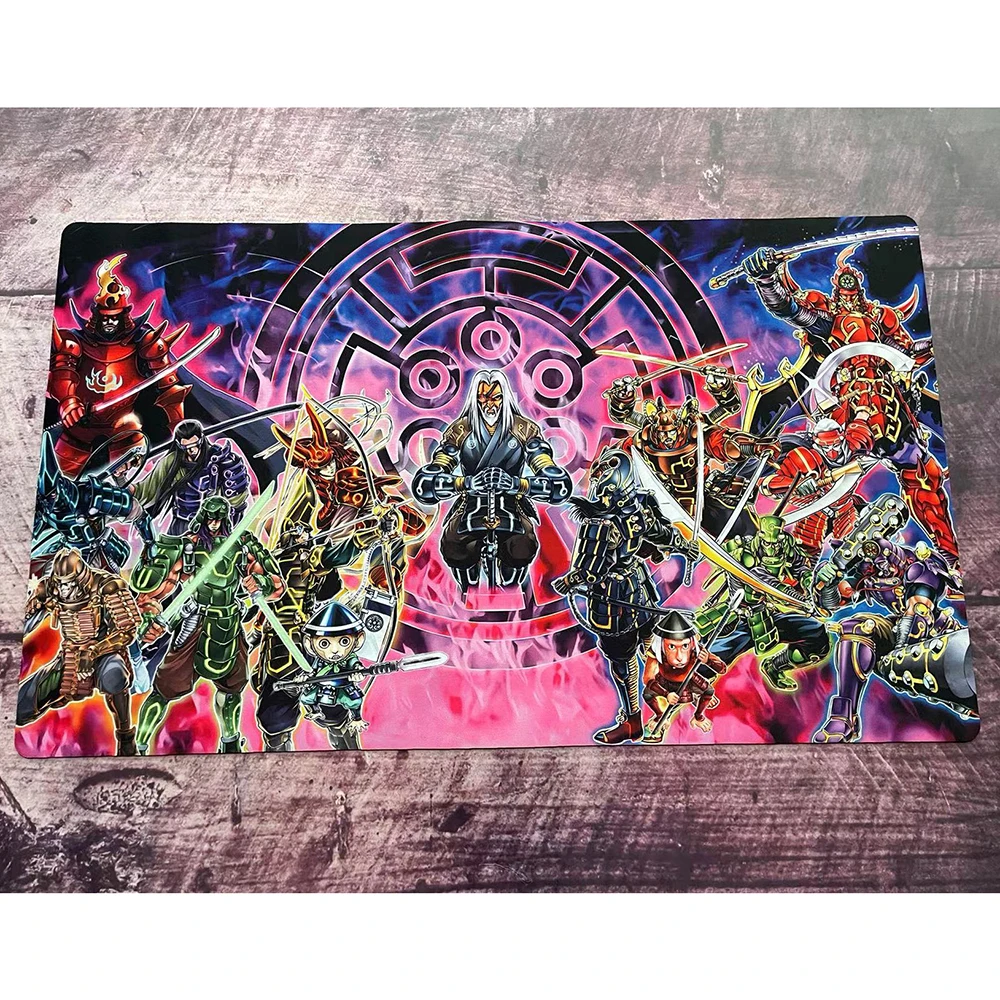 Yu-gi-oh Six Samurai Custom Playmat YGO CardPad KMC TCG YuGiOh Cardzone Mat-225