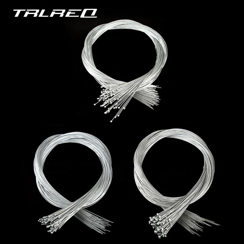 1.1M/1.55M/1.7M/2.1M MTB Bike Brake Line Stainless Steel Road Bicycle Shifter Gear Brake Cable Shifting Cable Stainless Steel