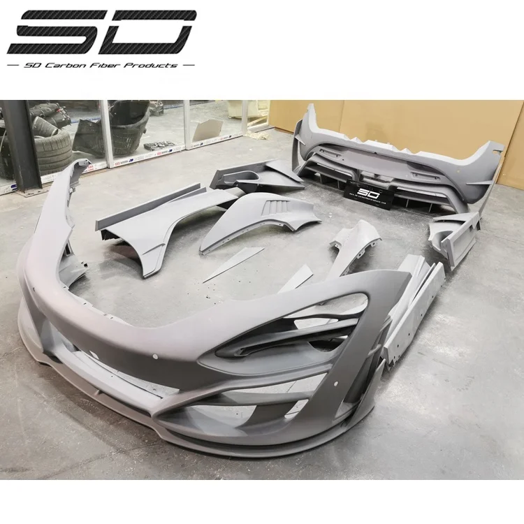 Msy car carbon fiber aero body kit for McLaren 720s upgrade car body kit half carbon