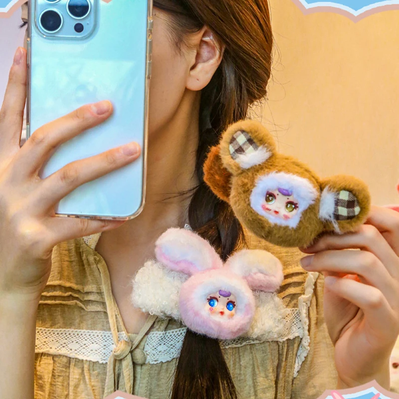 MM Sugar Baby Cute hairpin Blind Box ﻿Headband Doll Cute Cartoon Anime Headwear Accessories Gift for Kid&girl