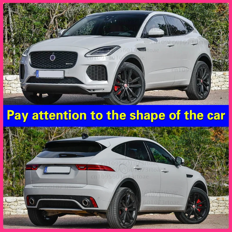 ل جاكوار E-PACE 2018-2023 2019 2020 شحن جودة عالية ABS البلاستيك السيارات درابزين واقيات الطين اللوحات الطينية