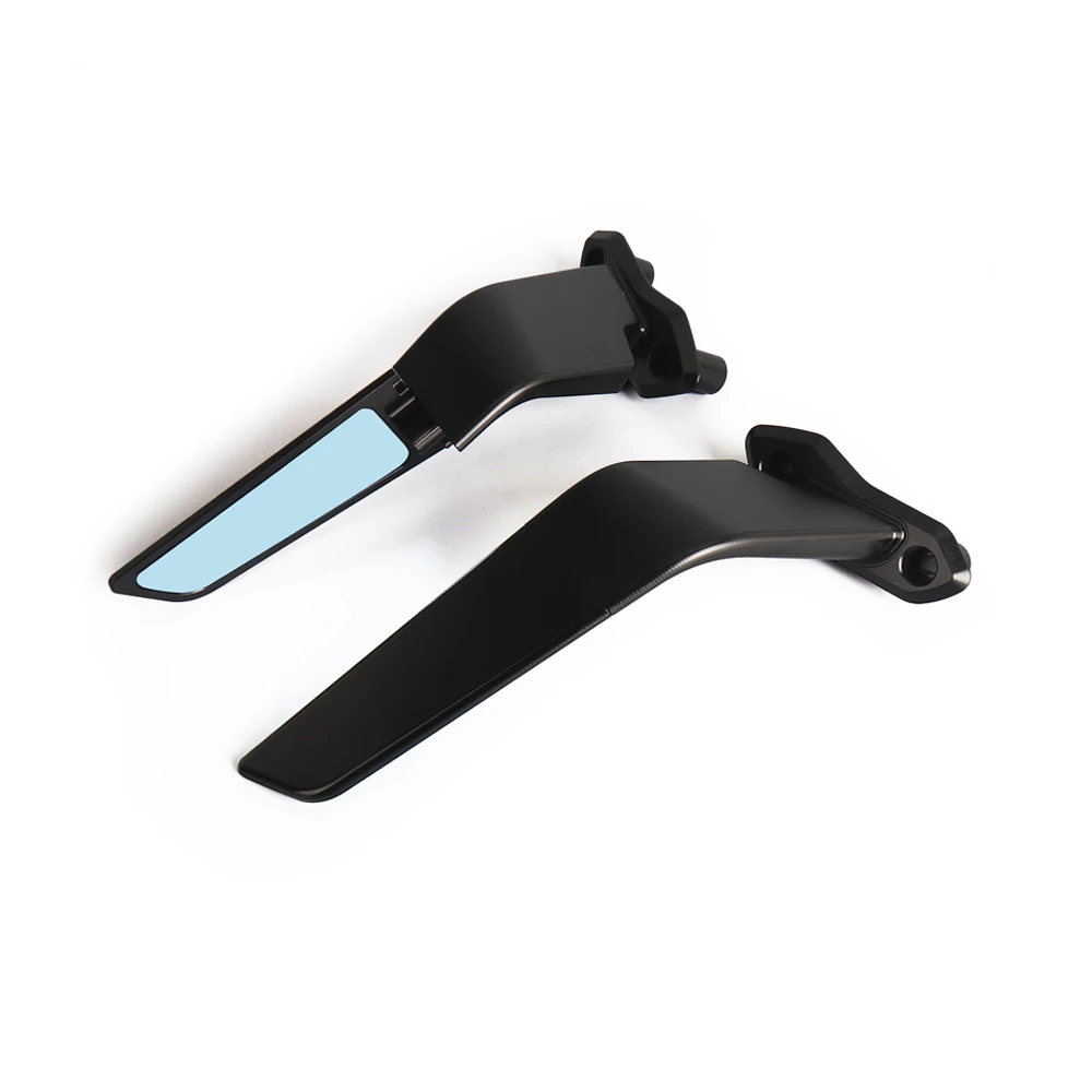FOR Yamaha TMAX560 modified wind wing rearview mirror blue high-definition lens large field of view rearview mirror 2025-