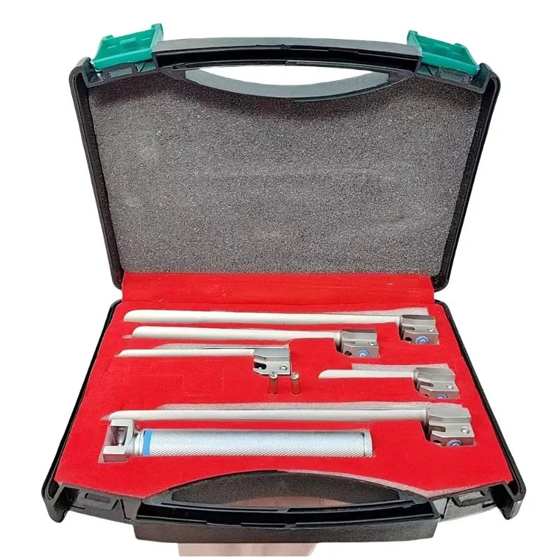 Stainless steel small animal anesthesia laryngoscope, pet laryngoscope, veterinary clinic equipment