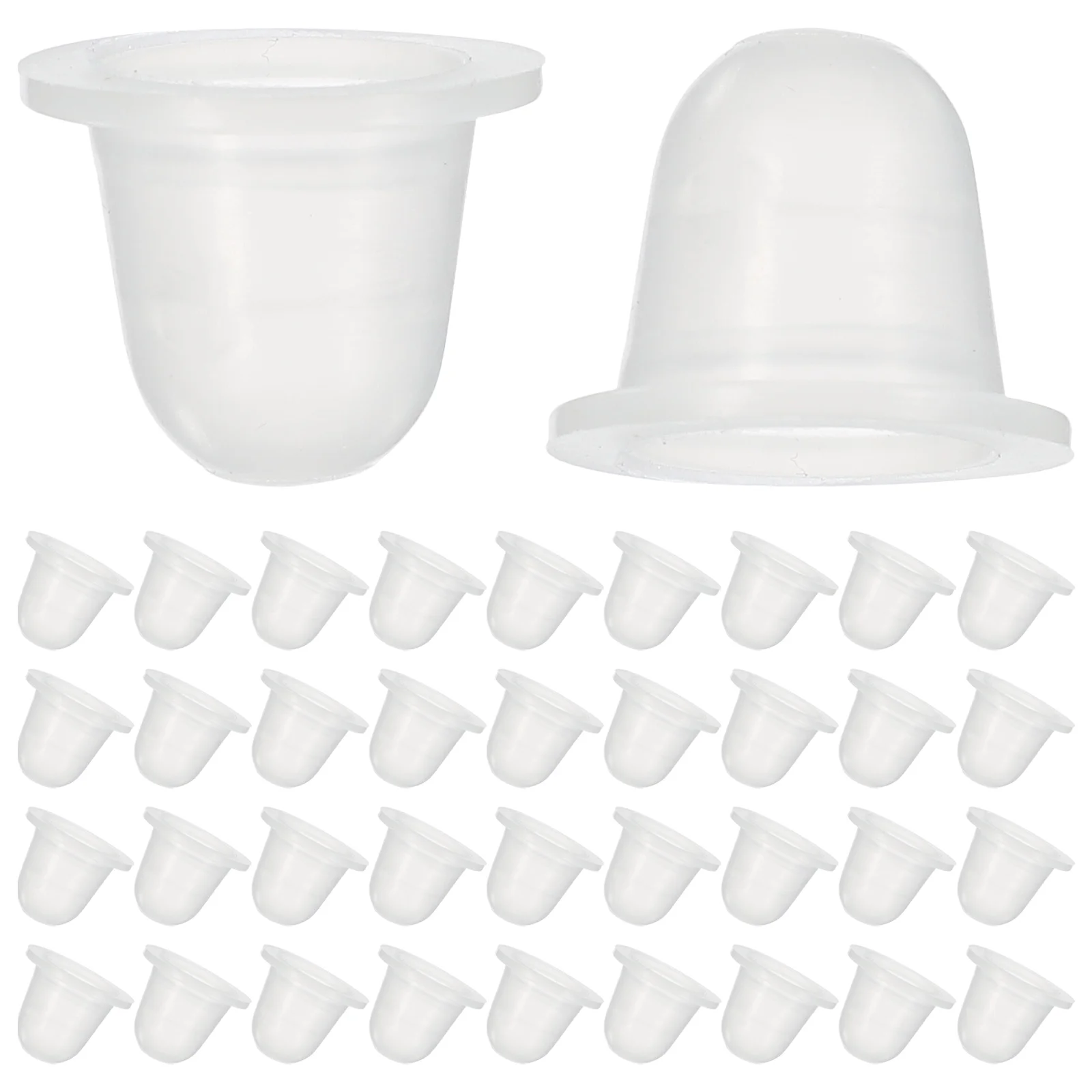 

200 Pcs Large Ink Caps Small Cups Tattoo Holder Supplies Kits Pigment