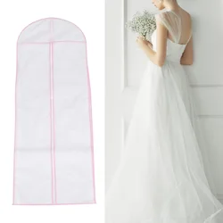 180cm Wedding Dress Bag Clothes Hanging Garment Dress Clothes Suit Coat Dust Cover Home Storage Bag For Wedding Dresses