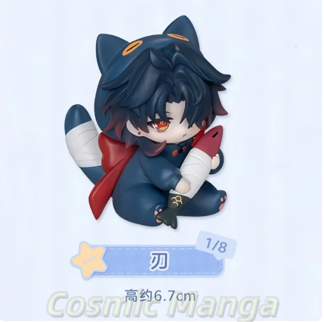 

Официальная оригинальная коллекционная фигурка Honkai: Star Rail Blade Q Edition для косплея, настольное украшение в стиле мультфильма, серия Garage Kits