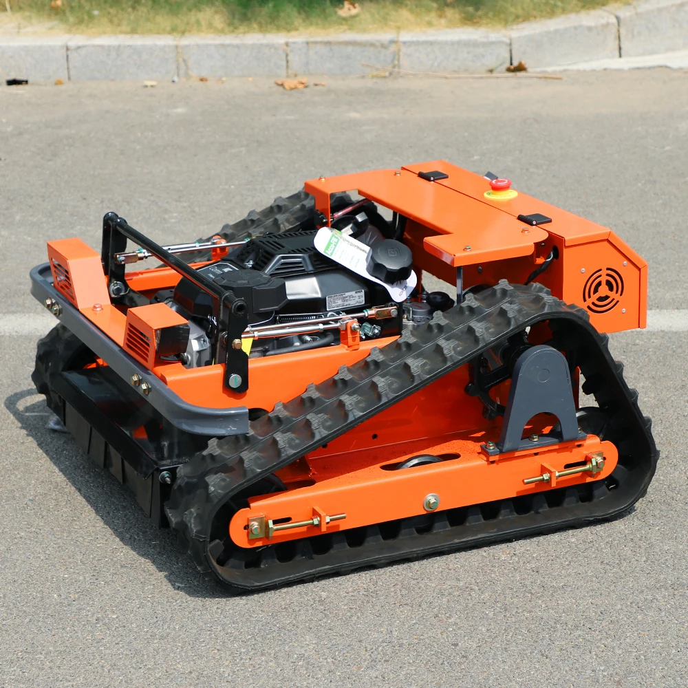 YG Remote Control Robot Lawn Mower 2 in 1 Automatic Grass Cutter Snow Removal Machine for Garden Yard All Terrain