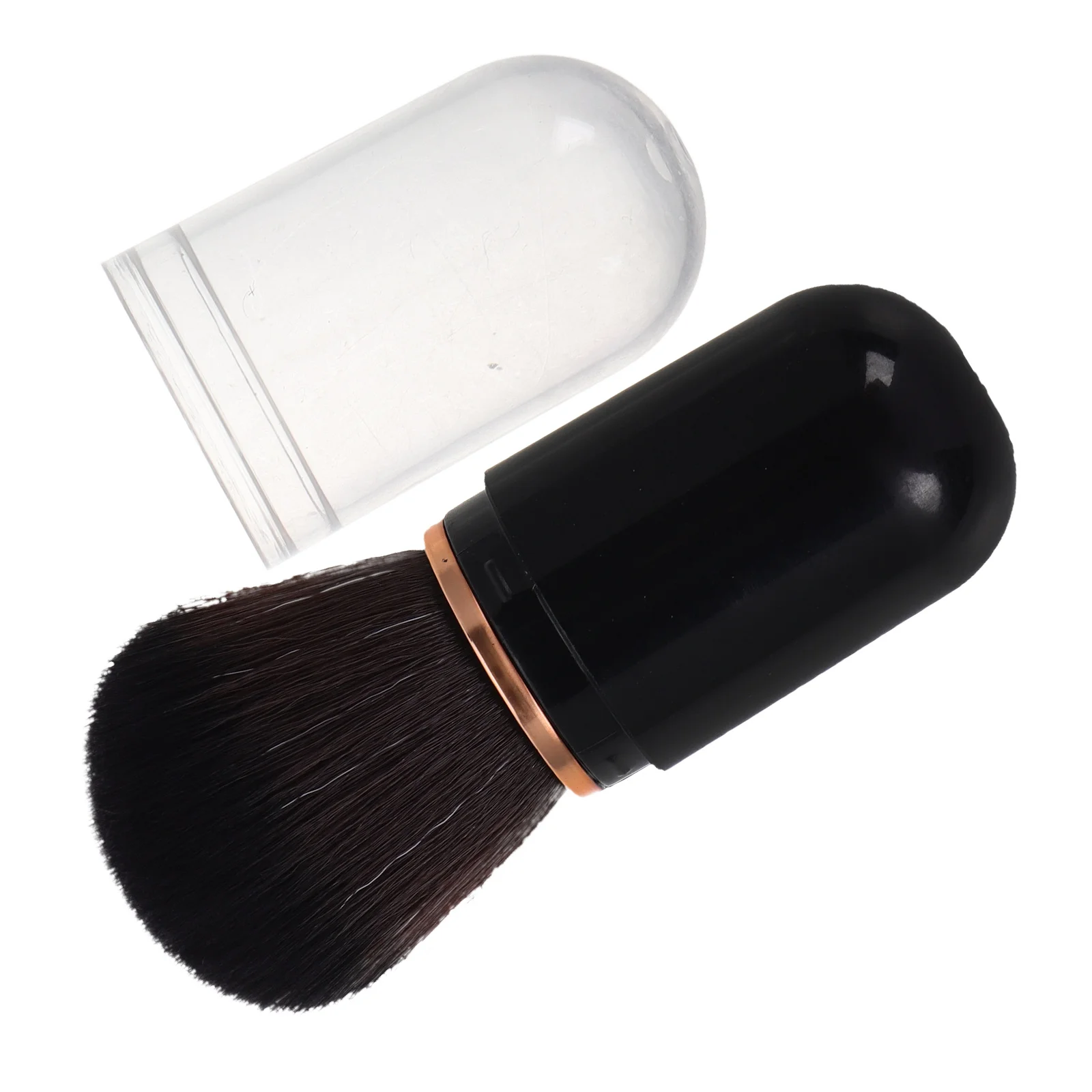 

Makeup Brush Retractable Foundation Powder Blush Mini Portable for Cheeks Travel Soft Bristles Multifunctional tiny blush