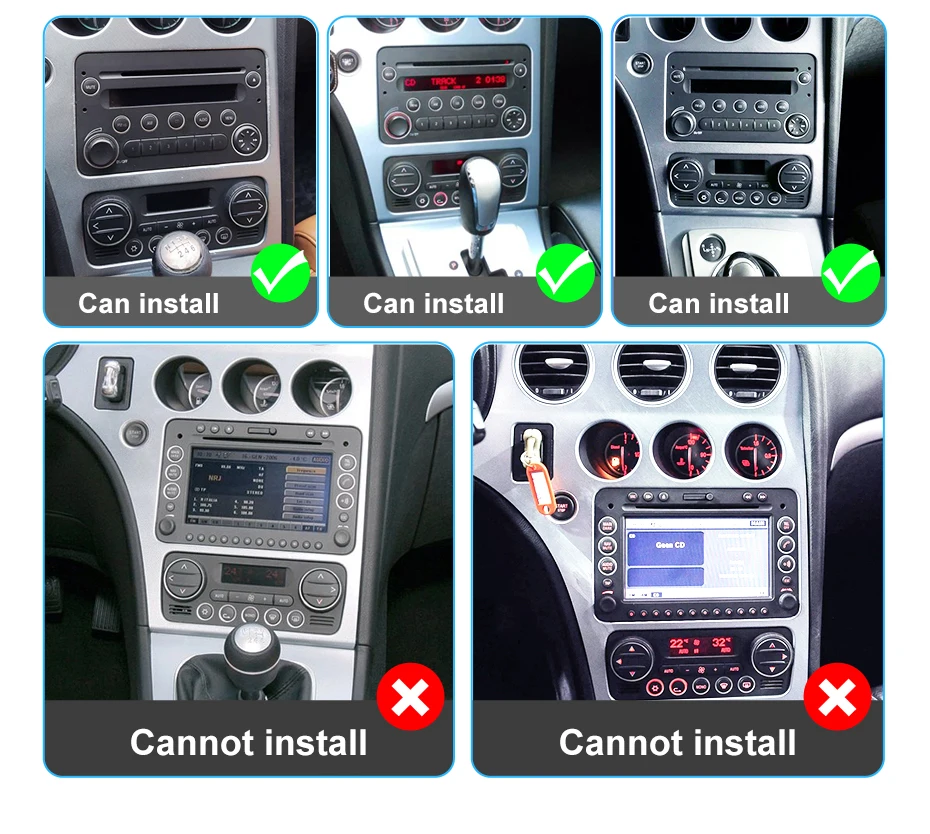 Junsun Kabelloses Carplay Android Auto Autoradio für Alfa Romeo 159 Brera Spider Sportwagon GPS Auto-Intelligente Systeme Smart Auto – Detail 2