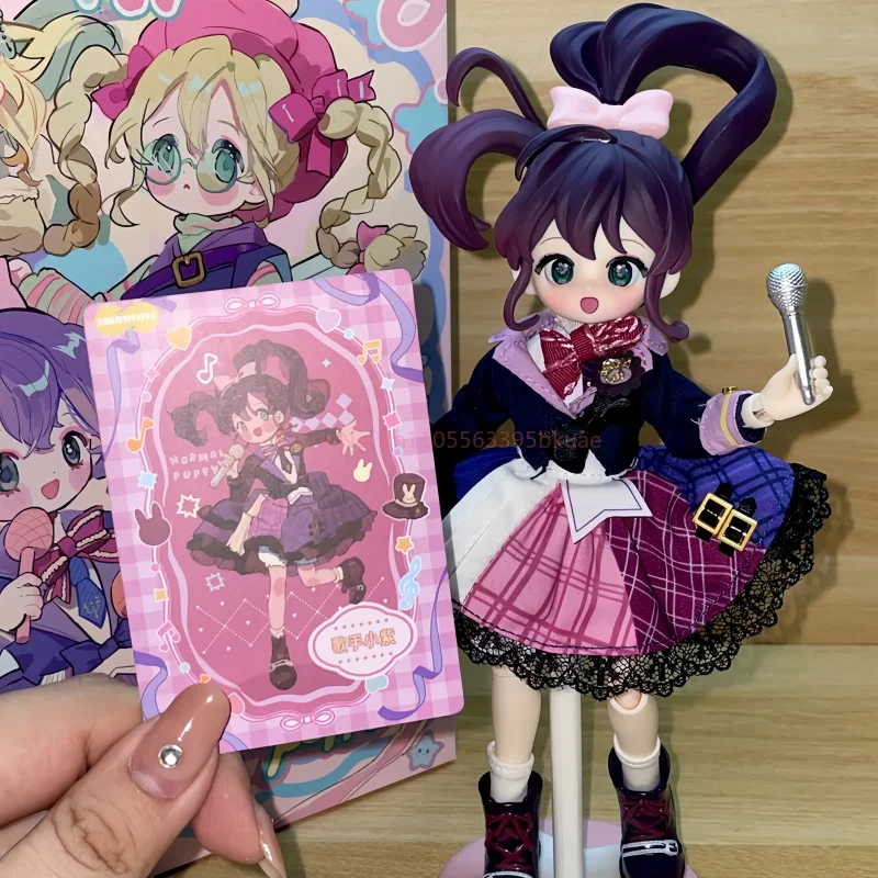 

Электронная кукла-питомец BJD 1/12: Серия «Красочный гардероб маленькой собачки» — Слепая коробка (Blind Box) — Подарочная коробка-сюрприз — Настольное украшение — Подарки