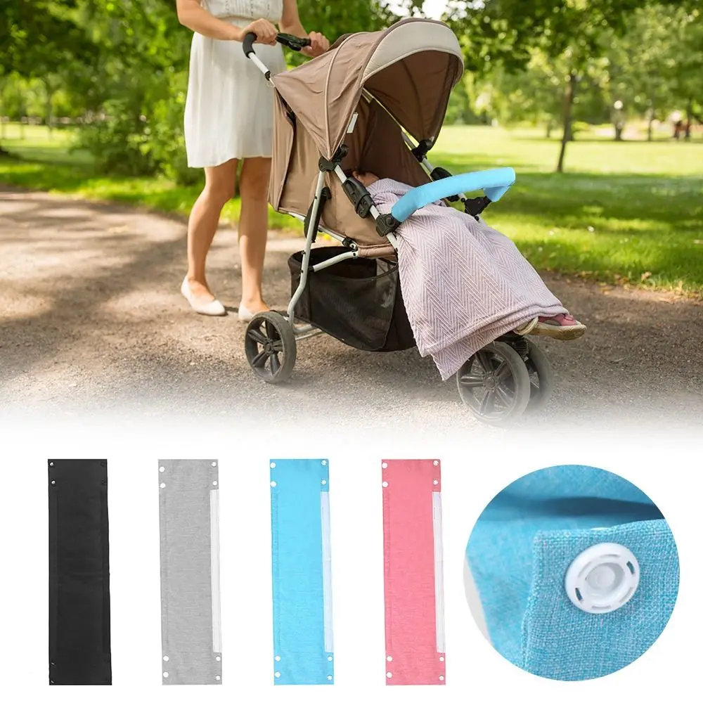 NEW Dust Proof Stroller Handle Cover Universal Washable Stroller Handlebar Cover Breathable Pram Bar Cover Stroller