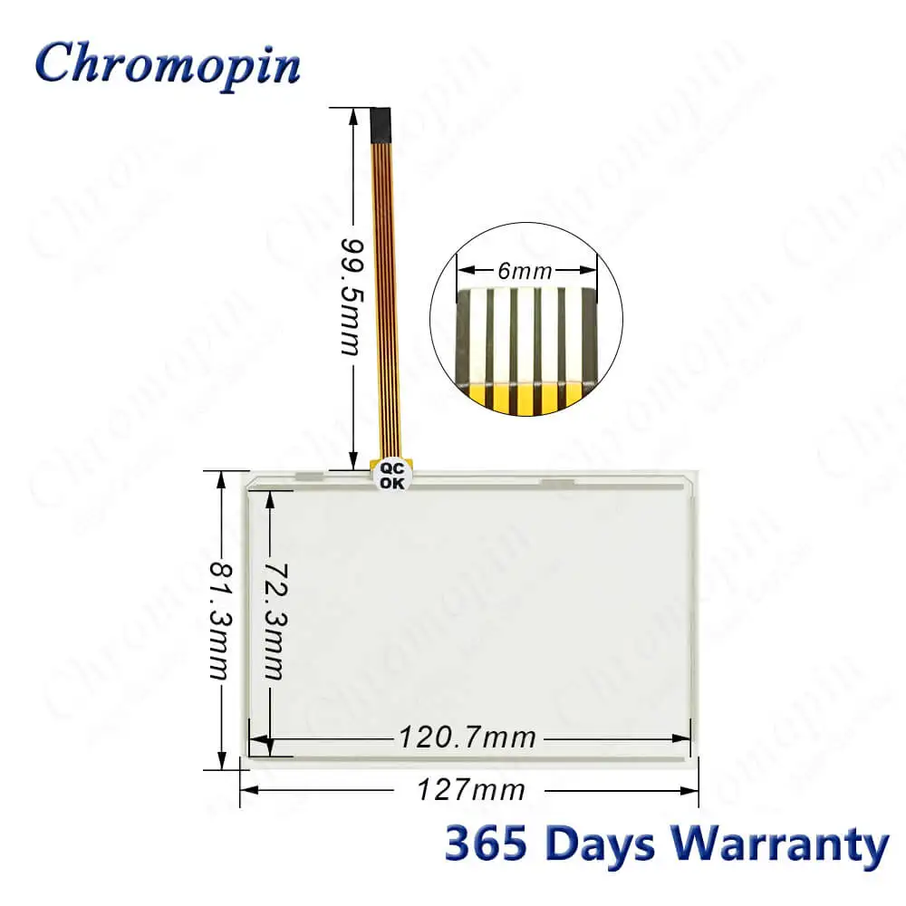 Touch Screen Panel Glass Digitizer for AMT10755 AMT 10755 AMT-10755 Touchscreen