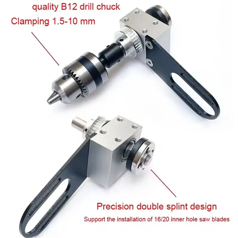 A02M-Mini Table Saw Spindle DIY Woodworking Cutting Spindle Bearing Seat For Table Saw Home Saw Bearing Block